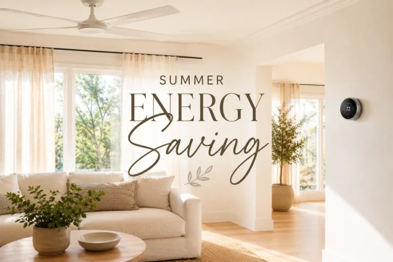 summer energy saving