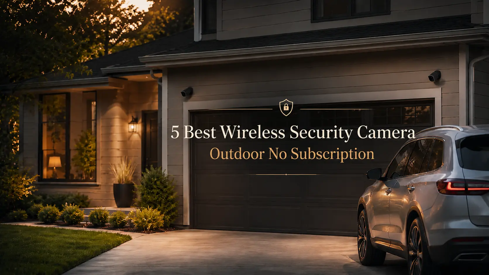 wireless security camera outdoor no subscription