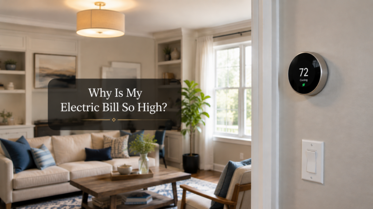 Why Is My Electric Bill So High
