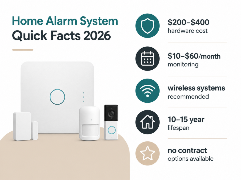 alarm system for house