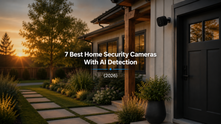 home security cameras with AI detection
