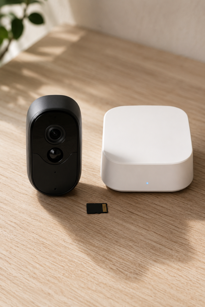 wireless security camera outdoor no subscription