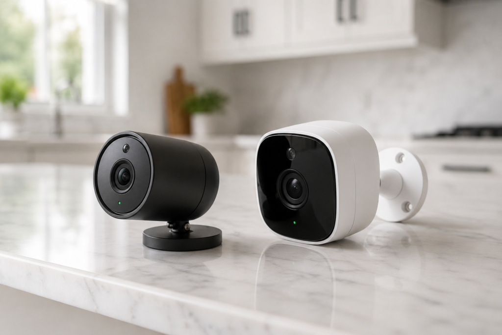 home security cameras with AI detection