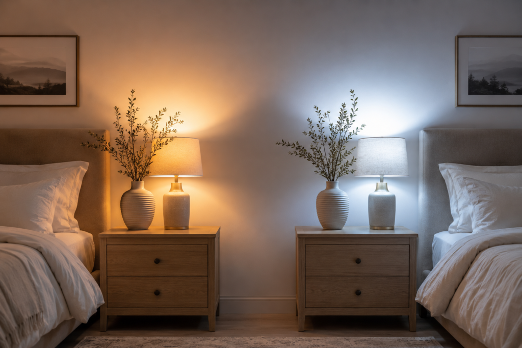 Bedroom LED wall decor lights