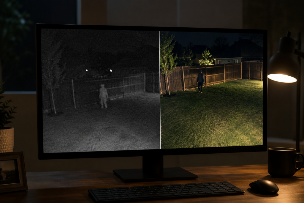 home security cameras with AI detection