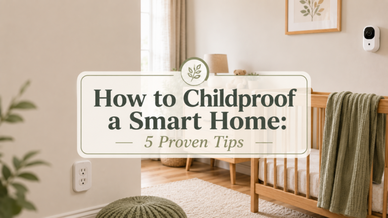 How to Childproof a Smart Home