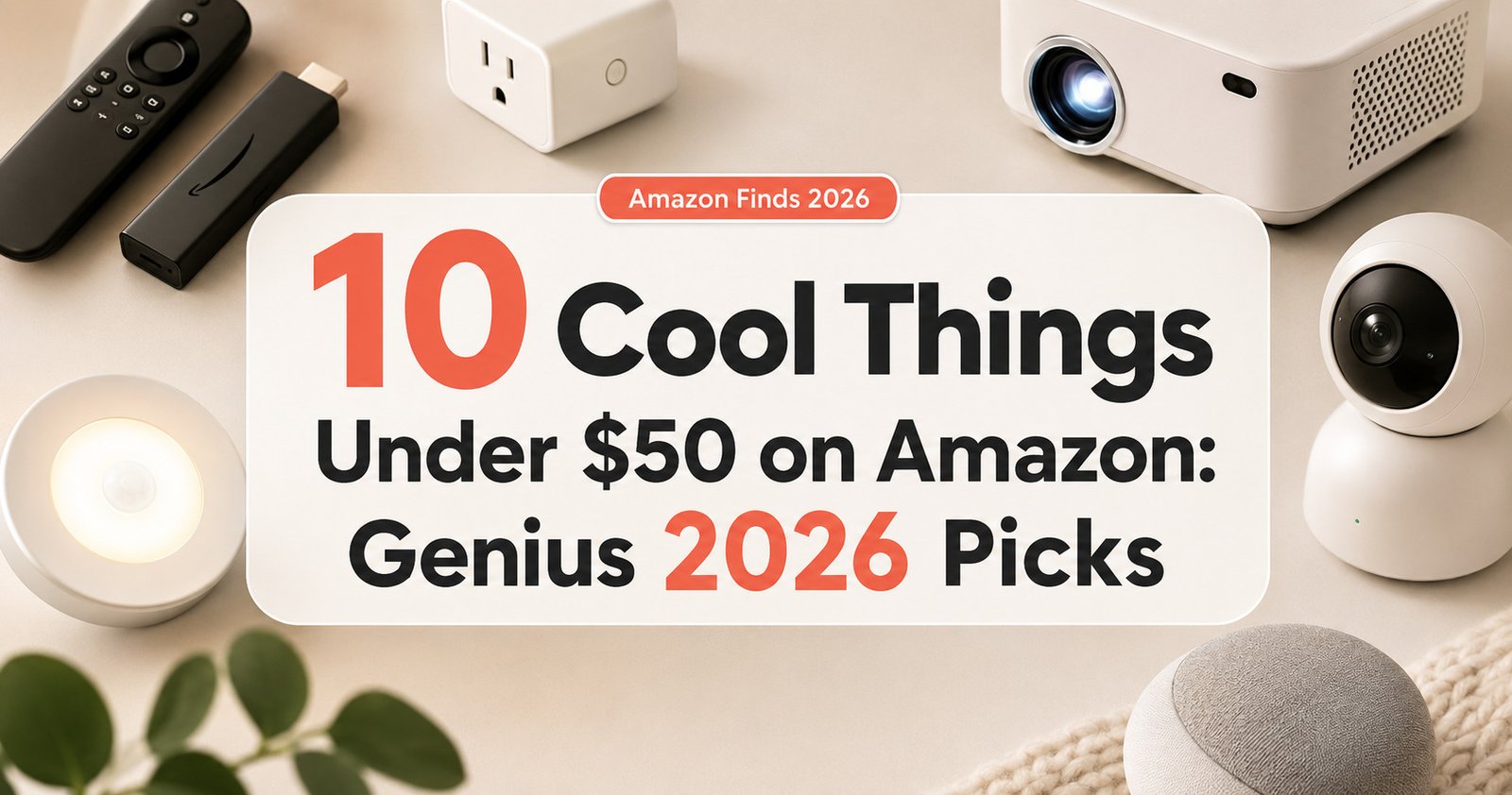 10 Cool Things Under $50