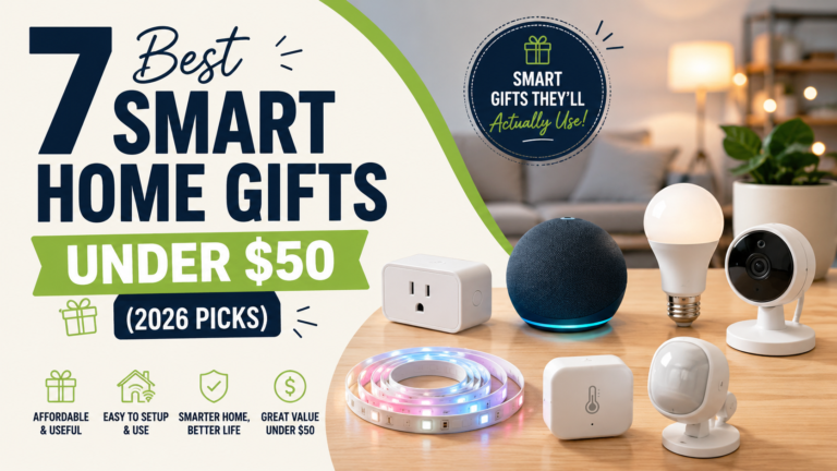 Smart Home Gifts Under $50 (2026)