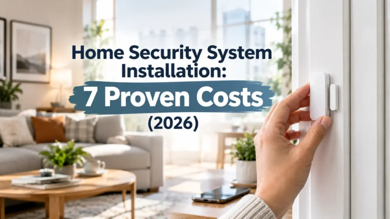 Home Security System Installation 7 Proven Costs (2026)