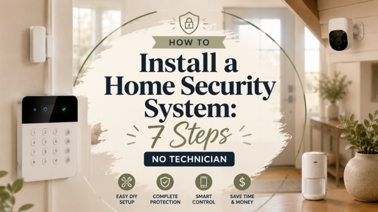 How to Install a Home Security System: 7 Steps No Technician